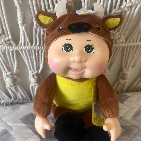 Cabbage Patch Kids Exotic Friends Briggs Bull 9" Plush Doll #182 NEW Collectible - Picture 2 of 7